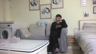 兄弟3P极品外围空姐，情趣黑丝前后夹击好淫荡