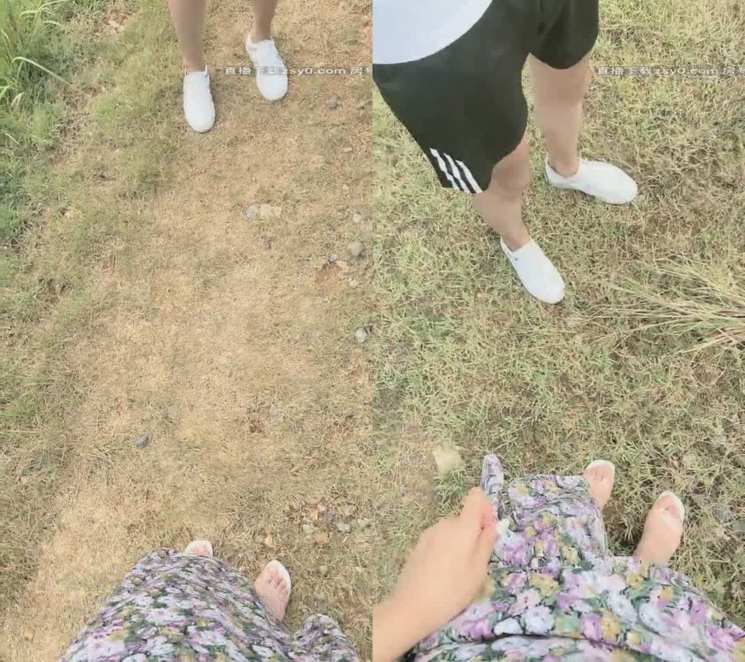 阳光明媚适合野战 喜欢操啊操的漂亮00后美女〖草了草〗乡间啪啪野战真刺激 无套后入站炮爽了一会就射了 高清源码录制